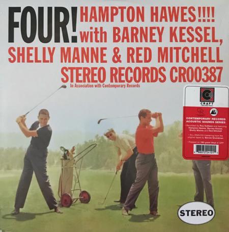 Виниловая пластинка Hampton Hawes - Four! (Acoustic Sounds) (Black Vinyl LP)