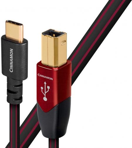 Кабель AudioQuest Cinnamon USB-C - USB-B, 1.5 м