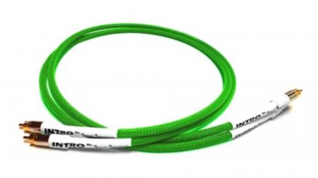 Кабель межблочный аудио Black Rhodium INTRO RCA-RCA Green 1.0 m