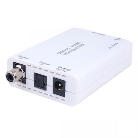 Передатчик цифрового аудиосигнала по витой паре Cypress CH-304TX (S/PDIF, TOSLINK)