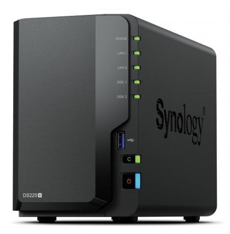 Сетевой накопитель Synology DS225+ (2BAY NO HDD)
