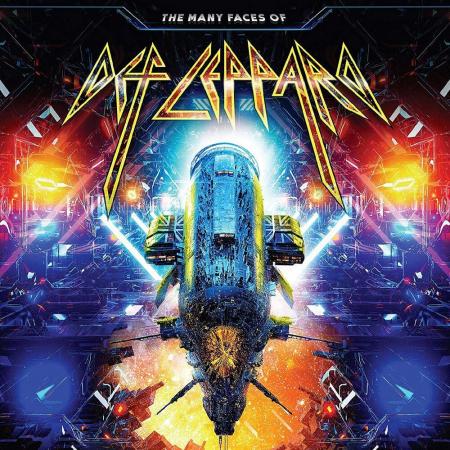 Виниловая пластинка Various Artists - The Many Faces Of Def Leppard (Orange And Blue Vinyl 2LP)