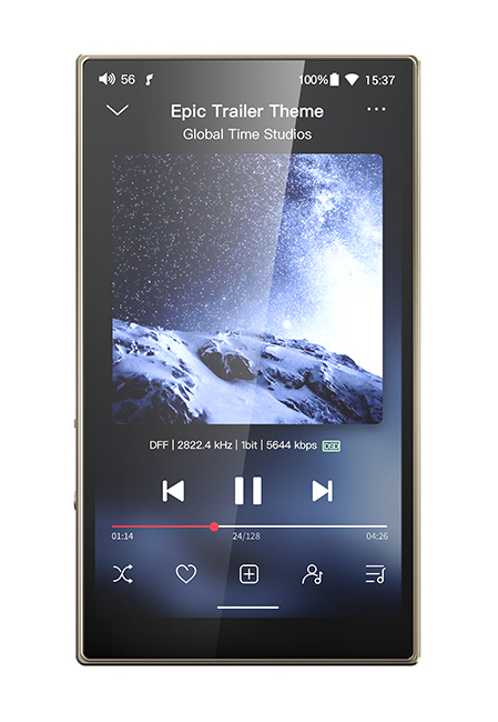 Плеер FiiO M21 Titanium Gold