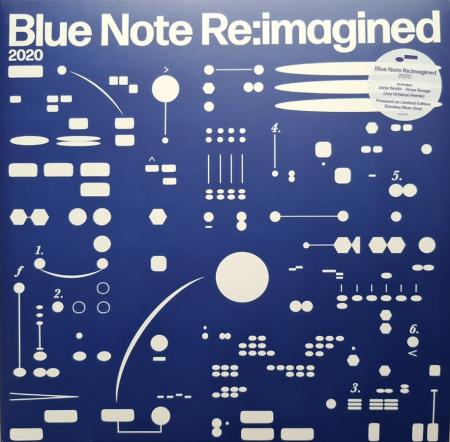 Виниловая пластинка Various Artists - Blue Note Reimagined (RSD2024, Smokey Clear & Blue Splatter Vinyl 2LP)