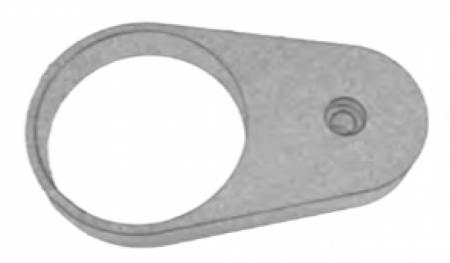База для тонарма Clearaudio Clamping Base TS Silver
