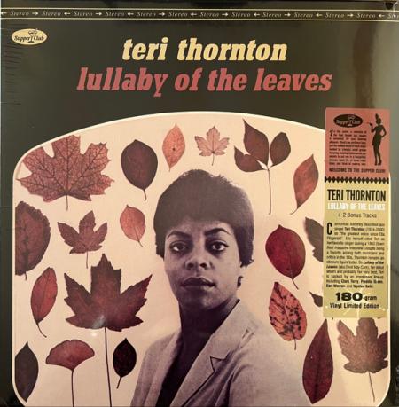 Виниловая пластинка Teri Thornton - Lullaby Of The Leaves (Black Vinyl LP)
