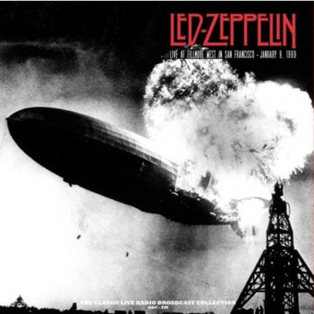Виниловая пластинка Led Zeppelin - Live at Fillmore West San Francisco 1969 (180 Gram Coloured Marble Vinyl LP)