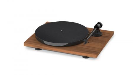 Виниловый проигрыватель Pro-Ject E1 Walnut OM5e UNI
