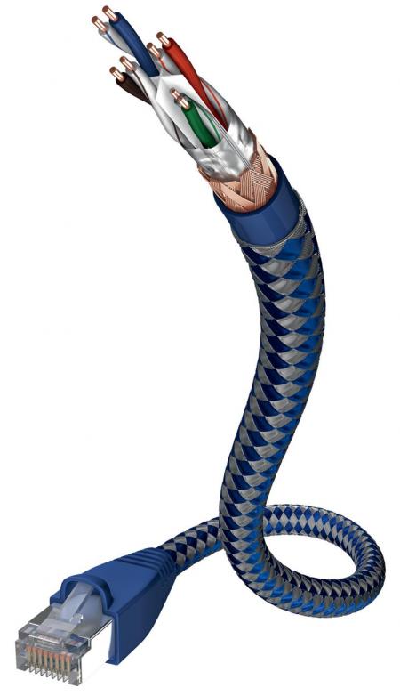 LAN-кабель In-Akustik Premium CAT6 Ethernet Cable, 8.0m SF-UTP AWG 23 #00480308
