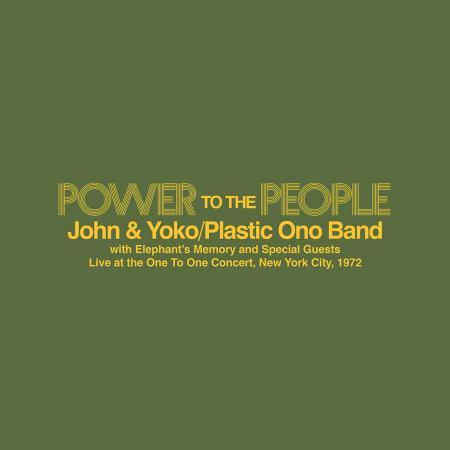Виниловая пластинка John Lennon - Power To The People (Live At The One-To-One Concert, NY, 72) (EP) (EP, Yellow Vinyl LP, 4 Tracks, RSD2025)