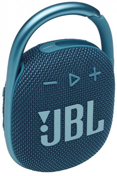 Портативная колонка JBL Clip 4 Blue (JBLCLIP4BLU)