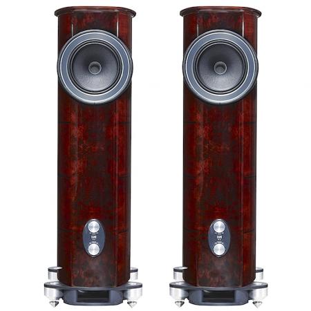 Напольная акустика Fyne Audio F1.10 Piano Gloss Walnut with Burr Walnut inlay on top and baffle