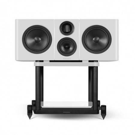 Акустика центрального канала Wharfedale Elysian С + Stand piano white