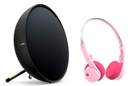 Комплект Defunc HOME SMALL Black + Mondo by Defunc Freestyle On-Ear Pink
