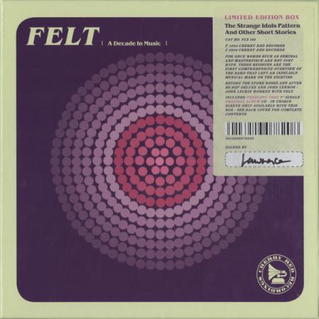 Виниловая пластинка Felt - The Strange Idols Pattern And Other Short Stories (V7) (Box) (CD, Single 7, Black Vinyl 2LP)
