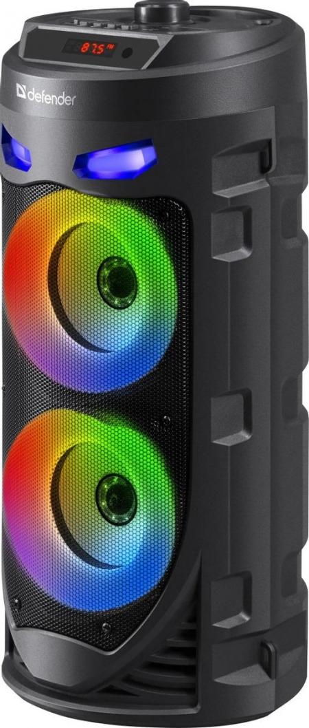 Минисистема Defender 16W BLACK CRASHBOOM