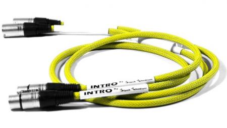 Кабель межблочный аудио Black Rhodium INTRO XLR-XLR Yellow 1.0 m