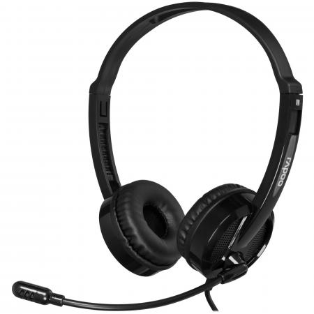 Наушники RAPOO H100-BL черный