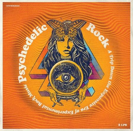 Виниловая пластинка Various Artists - Psychedelic Rock: A Trip Down The Expansive Era Of Experimental Rock Music (Orange And Blue Vinyl 2LP)