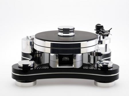 Виниловый проигрыватель Transrotor ZET 3 Black с тонармом Rega RB 880, MC головкой Transrotor Cantare, Блоком питания Konstant EINS и прижимным диском