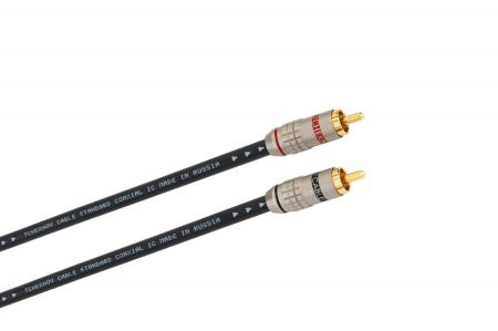Кабель межблочный аудио Tchernov Cable Standard Coaxial IC RCA 2.65m
