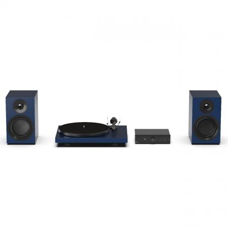 Комплект Pro-Ject Colourful Audio System E Satin Steel Blue
