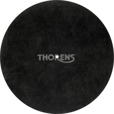 Слипмат Thorens Leather turntable mat black