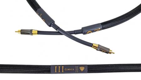 Кабель межблочный аудио Purist Audio Design Corvus RCA Interconnects Diamond Revision 1 m
