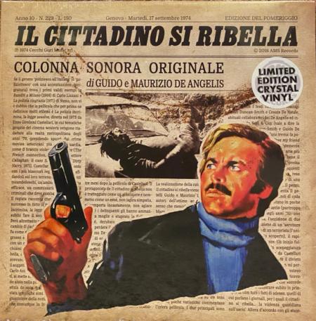 Виниловая пластинка Саундтрек - Il Cittadino Si Ribella (Guido & Maurizio De Angelis) (Coloured Vinyl LP)