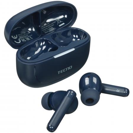 Наушники TECNO BD04 Buds 4 Air Midnight Blue
