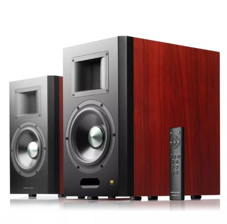 Полочная акустика AirPulse A300Pro walnut