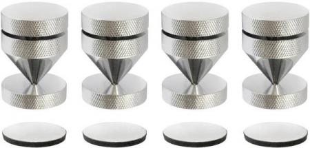 Демпферы с пятаками Dynavox 205049 silver
