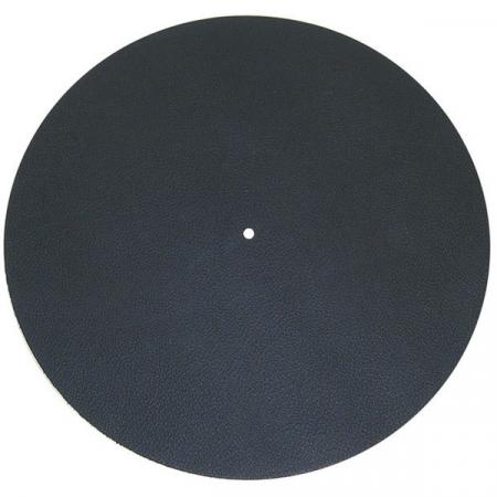 Мат для диска проигрывателя Pro-Ject Leather it black