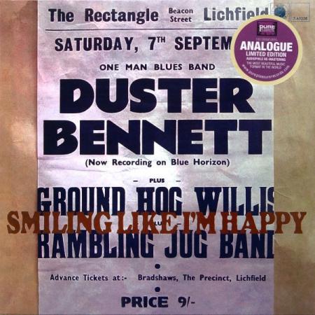 Виниловая пластинка Duster Bennett - Smiling Like I’m Happy (Analogue) (Black Vinyl LP)