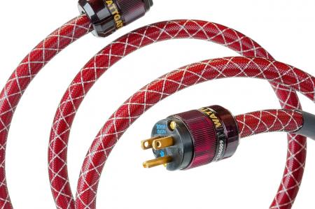 Силовой кабель DH Labs Red Wave Power Cable 20 amp (IEC-Schuko) 1,5 m