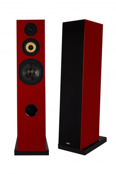 Напольная акустика Davis Acoustics Courbet 8 Red Gloss