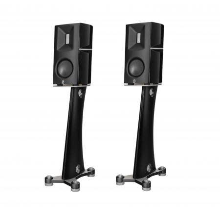 Полочная акустика Borresen T1 CRYO Black (стойки в комплекте)