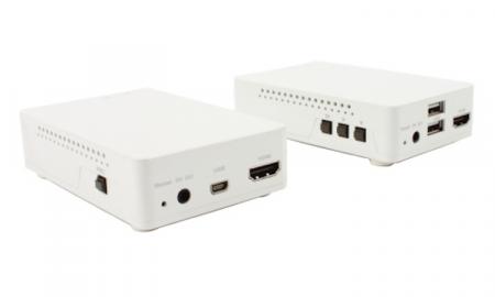 Комплект приборов для беспроводной передачи KVM-сигналов и сигналов HDMI Opticis HDWX-100-TR