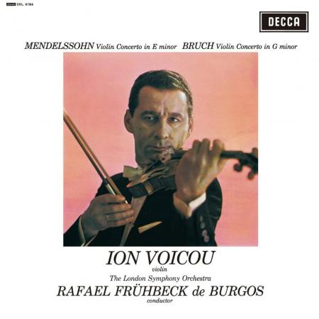 Виниловая пластинка Ion Voicou - Mendelssohn: Concerto In E Minor For Violin & Orchestra/ Bruch: Concerto No.1 In G Minor For Violin & Orchestra (Analogue) (Black Vinyl LP)