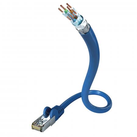 Кабель In-Akustik Profi CAT7 Ethernet Cable 0.5m S-FTP AWG 26 #009250005
