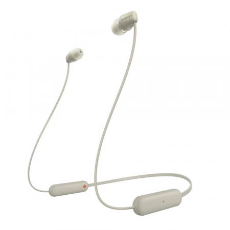 Наушники Sony WI-C100 Beige