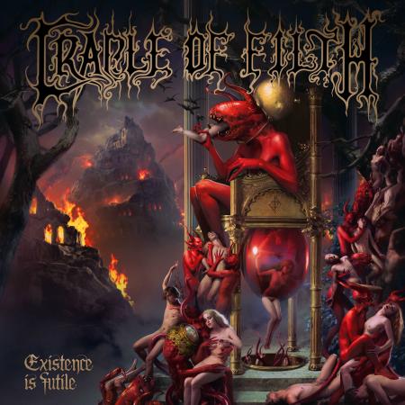 Виниловая пластинка Cradle Of Filth - Existence Is Futile (Magenta Vinyl 2LP)