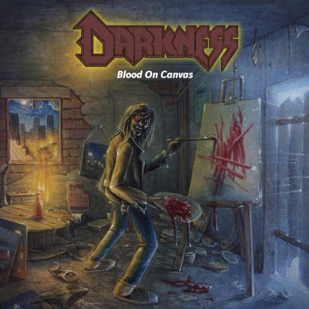 Виниловая пластинка The Darkness - Blood On Canvas (Blue Vinyl LP)