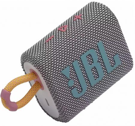 Портативная колонка JBL GO 3 Grey (JBLGO3GRY)