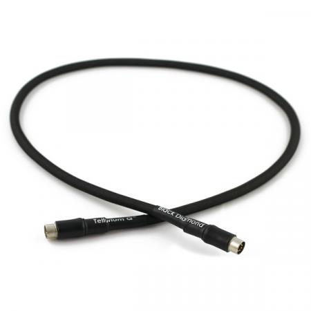 Кабель межблочный аудио Tellurium Q Black Diamond DIN (5 pin) 2.5m