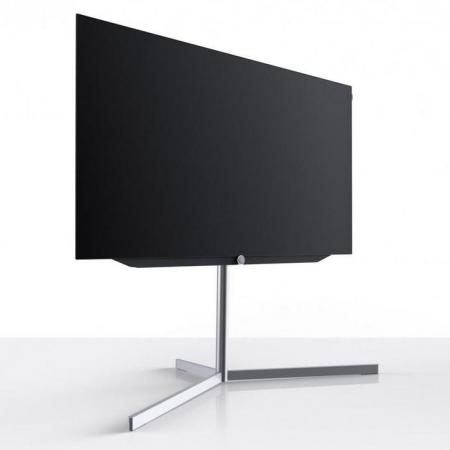Моторизированный напольный стенд Loewe Floor stand motor v Alu Silver