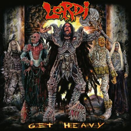 Виниловая пластинка Lordi - Get Heavy (Black & White Marbled Vinyl LP)