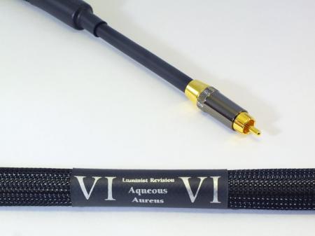 Кабель межблочный Purist Audio Design Aqueous Aureus RCA 1.0m Luminist Revision