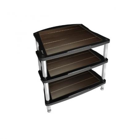 Модуль стойки под Hi-Fi Bassocontinuo LYRA XL4 2.1 Wenge 240 mm (ножки белые)