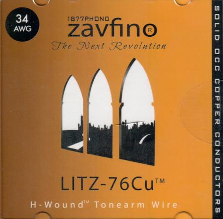 Кабель для тонарма Zavfino Litz-76Cu